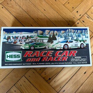 2009 Hess Race Car and Racer Collectible New In Box